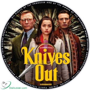 Knives Out (2019) Label - Dalicover